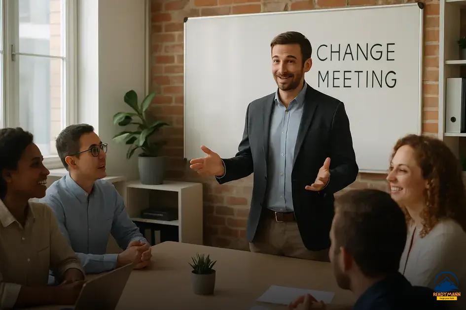 How to lead a team through change and keep your team motivated